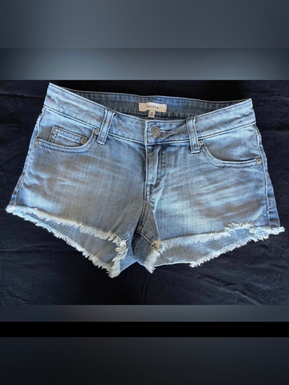 50%off🎊Aritzia Talula light blue cotton jean shorts
